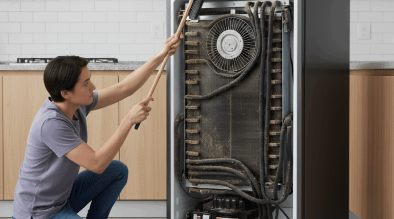 Clean and Maintain Your Refrigerator Coils