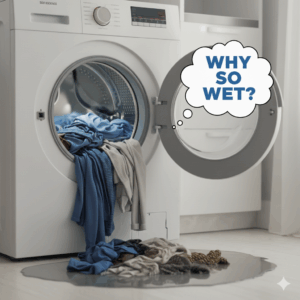Why Your Washing Machine Is Leaving Clothes Too Wet